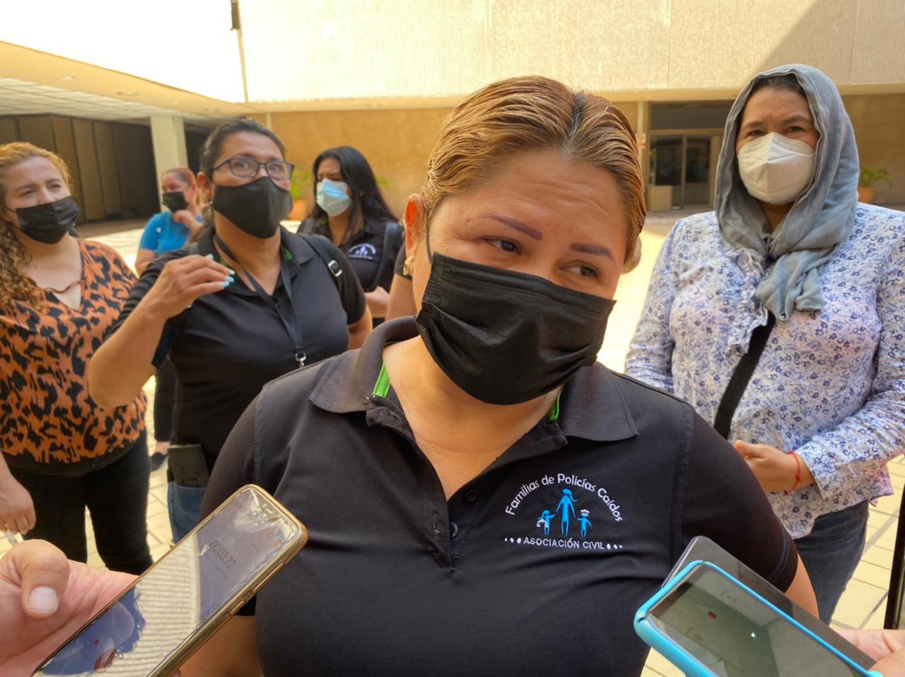 Es un triunfo a nuestra lucha, pero también por el bienestar de los culiacanenses: Viudas de policías  
