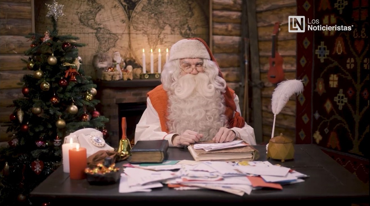 Santa Claus hará milagros esta Navidad para complacer los anhelos de los niños