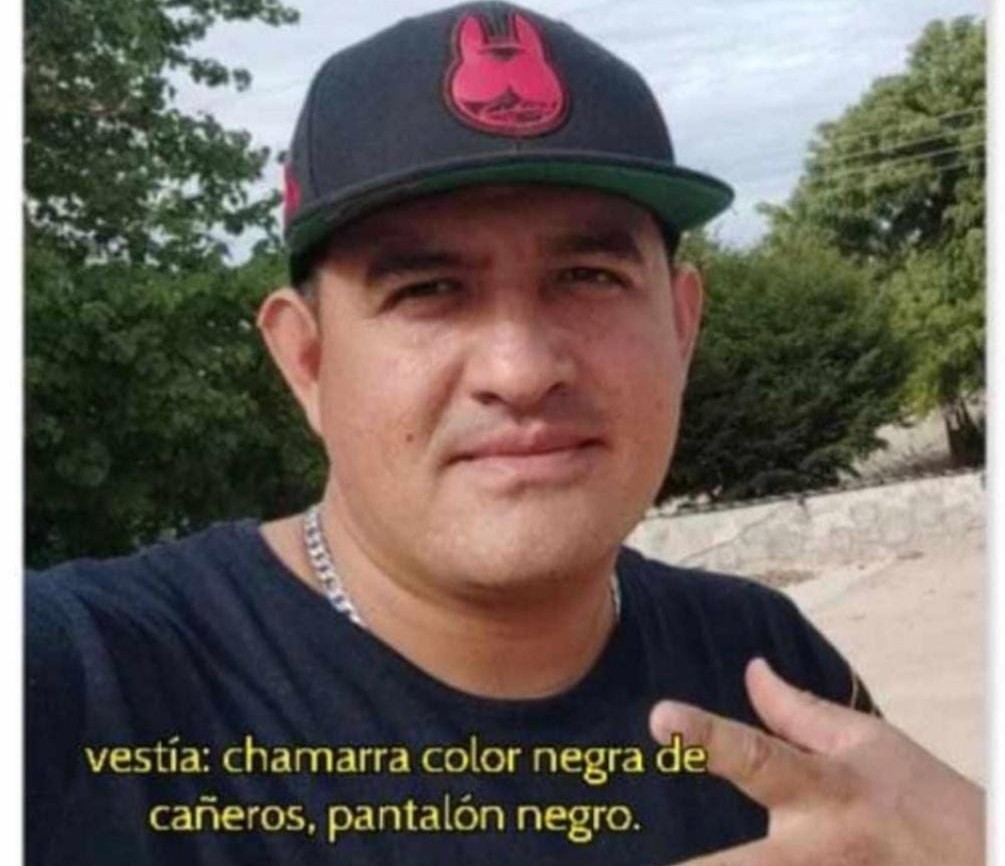 Antonio Navarro es buscado por sus familiares