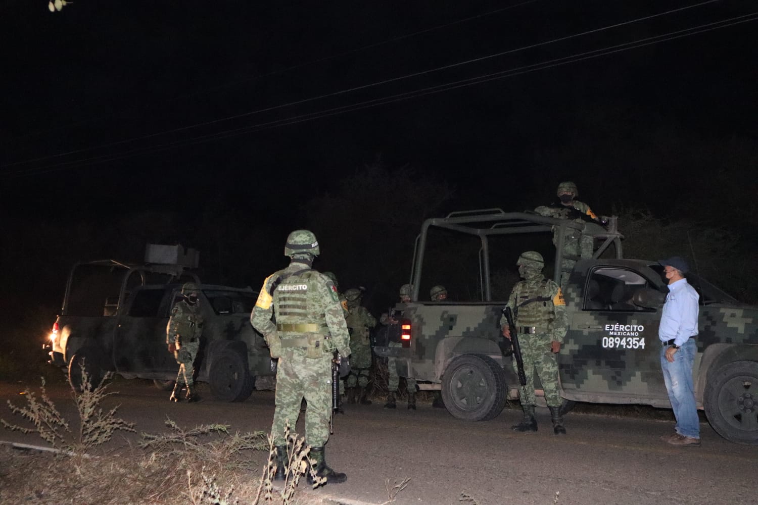 Un militar herido y 4 presuntos delincuentes detenidos, el saldo de balacera en El Pozo, Imala
