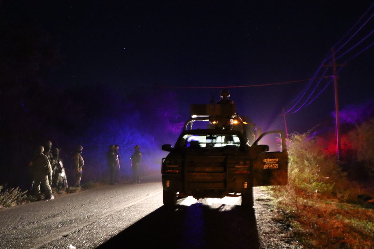 Barret, granadas, armas largas y cortas, vehículos asegurados y cuatro detenidos tras enfrentamiento en El Pozo, Imala