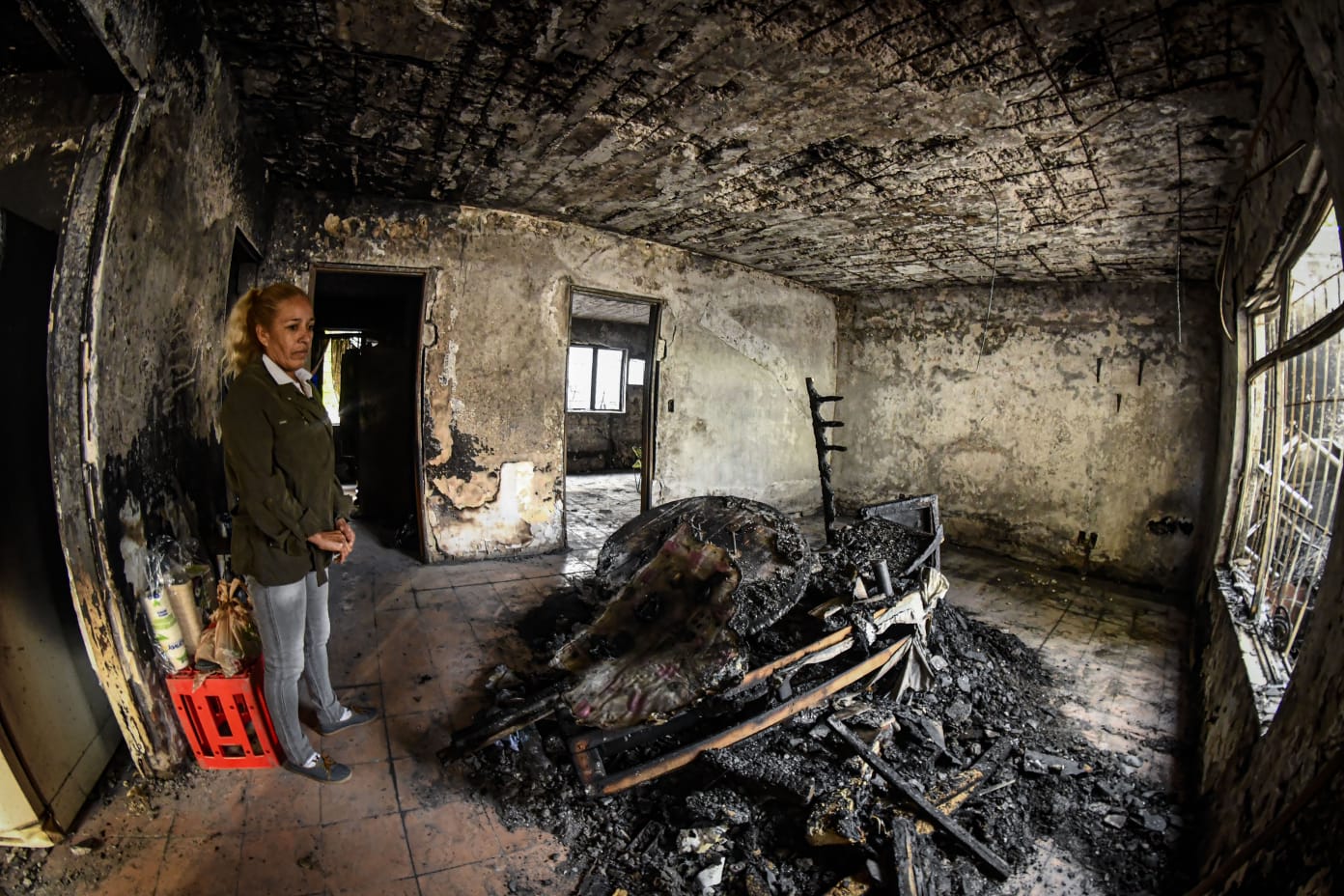 La familia Díaz lo perdió todo, luego de que se les incendiara la casa, ahora buscan tu ayuda para recobrar su vida