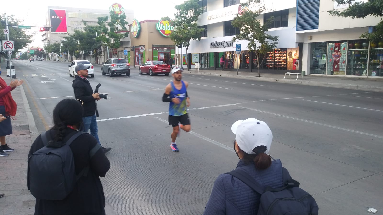 Les cancelaron el Maratón, pero salen a correr como protesta