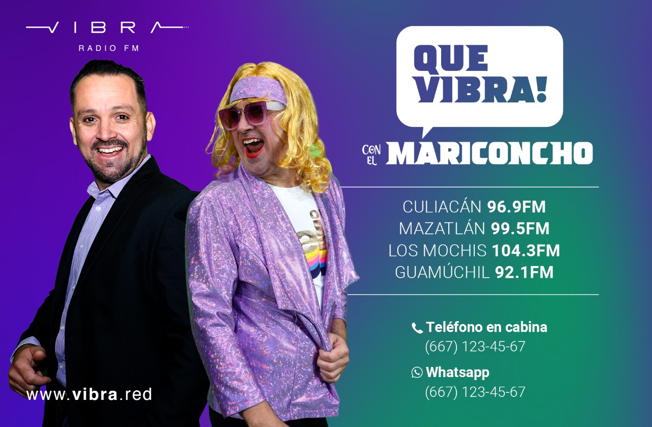 Que Vibra! con el Mariconcho, escúchalo a partir de este lunes