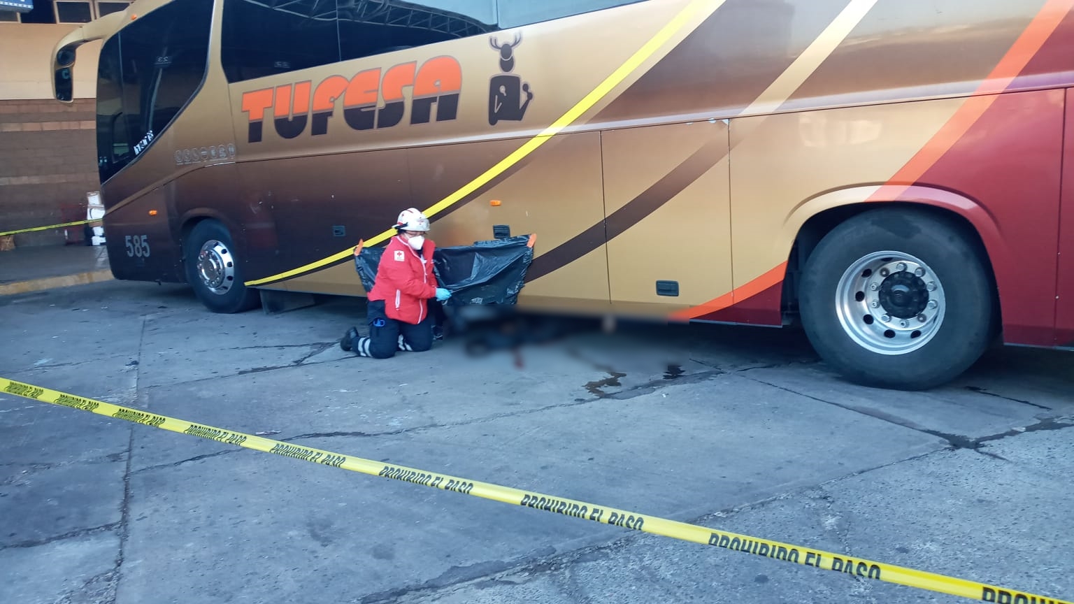 Reportan persona fallecida por atropellamiento en la Central Camionera de Culiacán