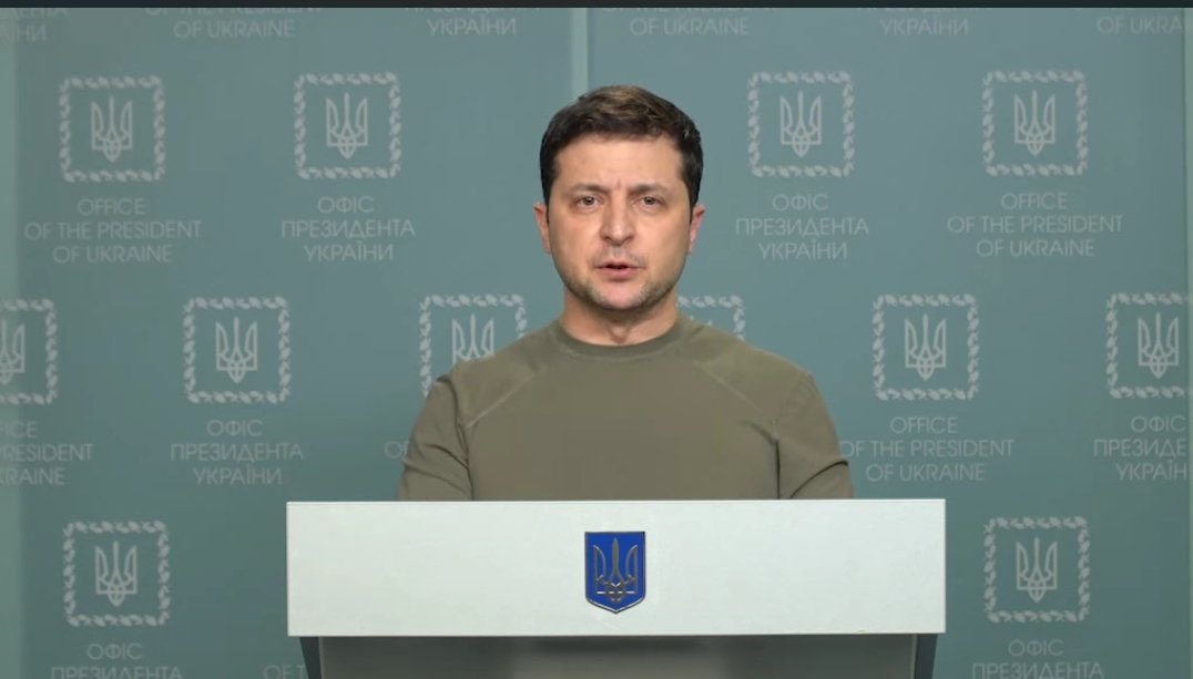 ‘La guerra llamará a su puerta mañana’ presiona Zelenski, presidente de Ucrania, por ayuda de otros países (video)