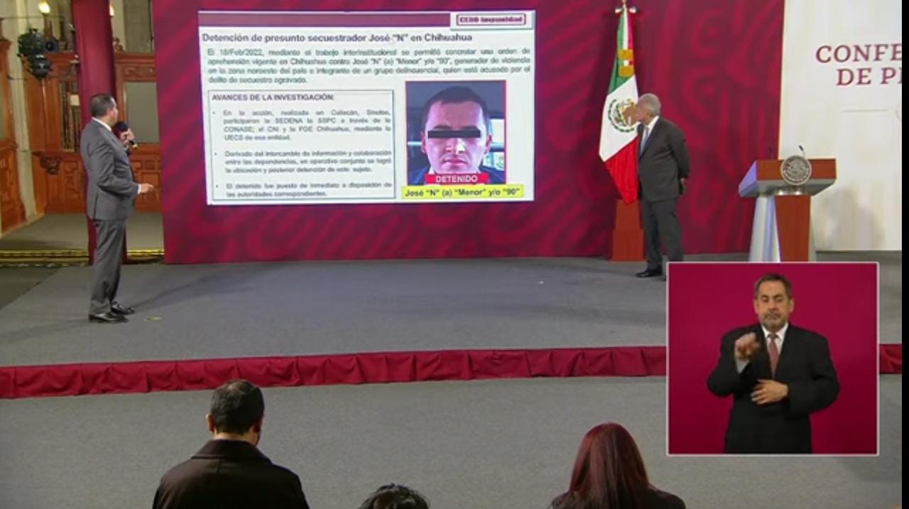 Destacan en “mañanera” de AMLO, captura de ‘El 90’ en iglesia de Culiacán durante el fin de semana