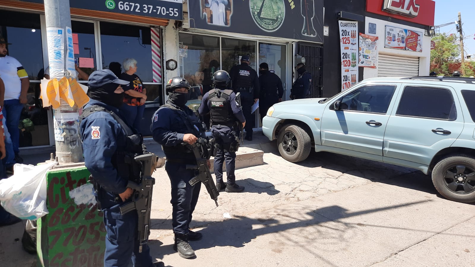 Se resiste a un asalto y le dan al menos cuatro balazos, en Culiacán