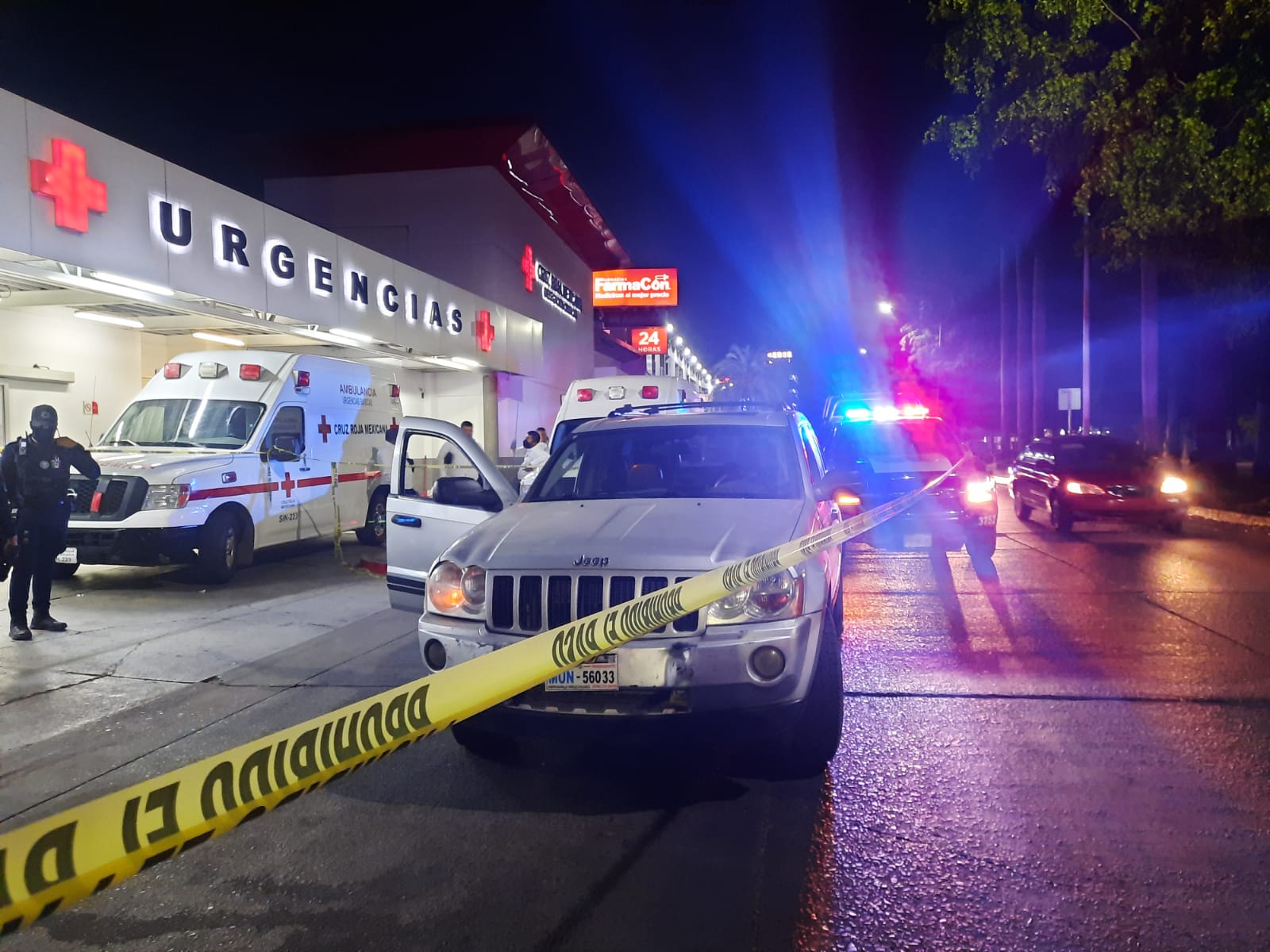 Lo balean en la colonia Lázaro Cárdenas y muere afuera de base de Cruz Roja, en Culiacán