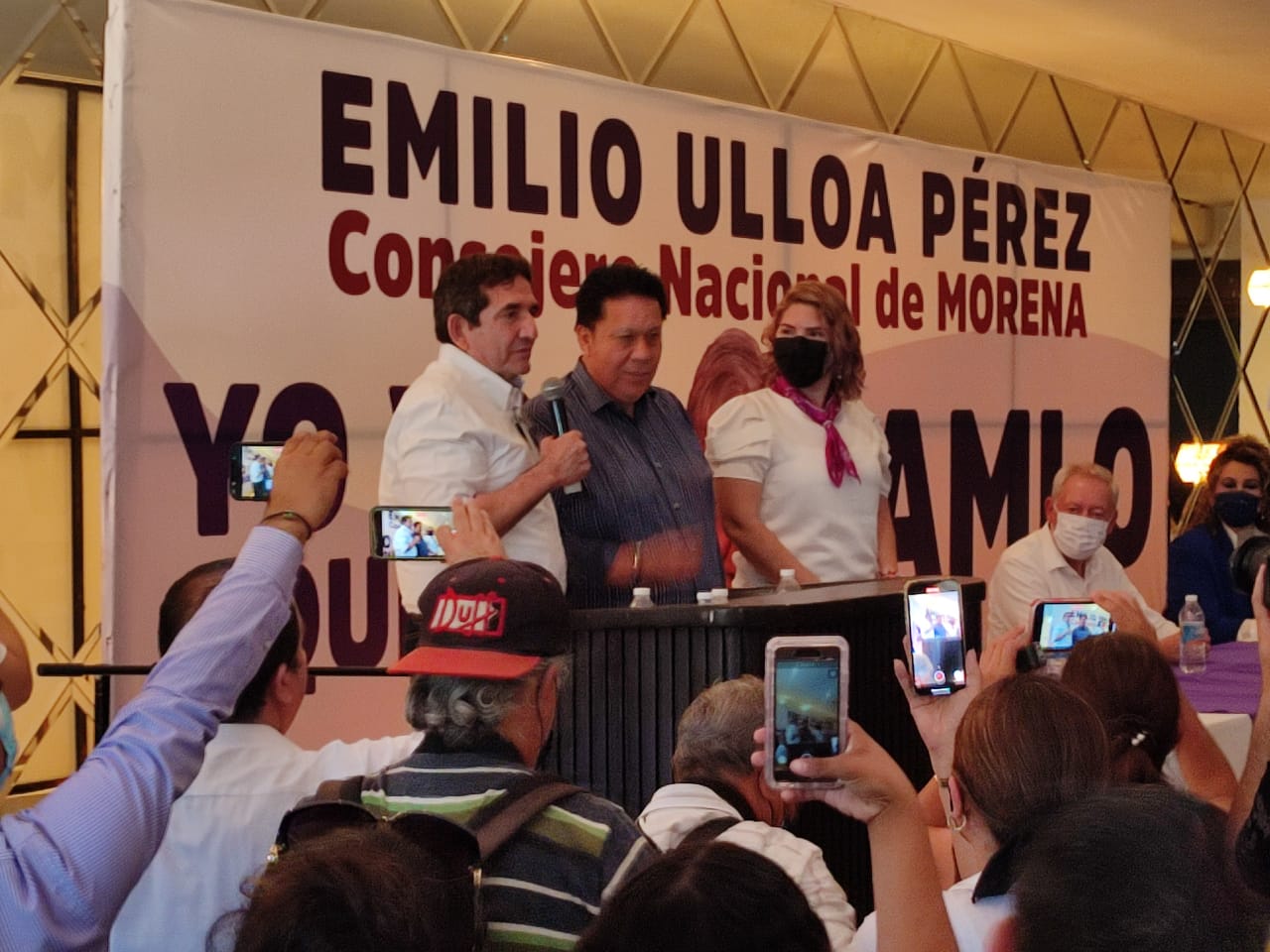 De la Revocación de Mandato a respaldar a Cuén para la gubernatura, la visita de Emilio Ulloa a Mazatlán