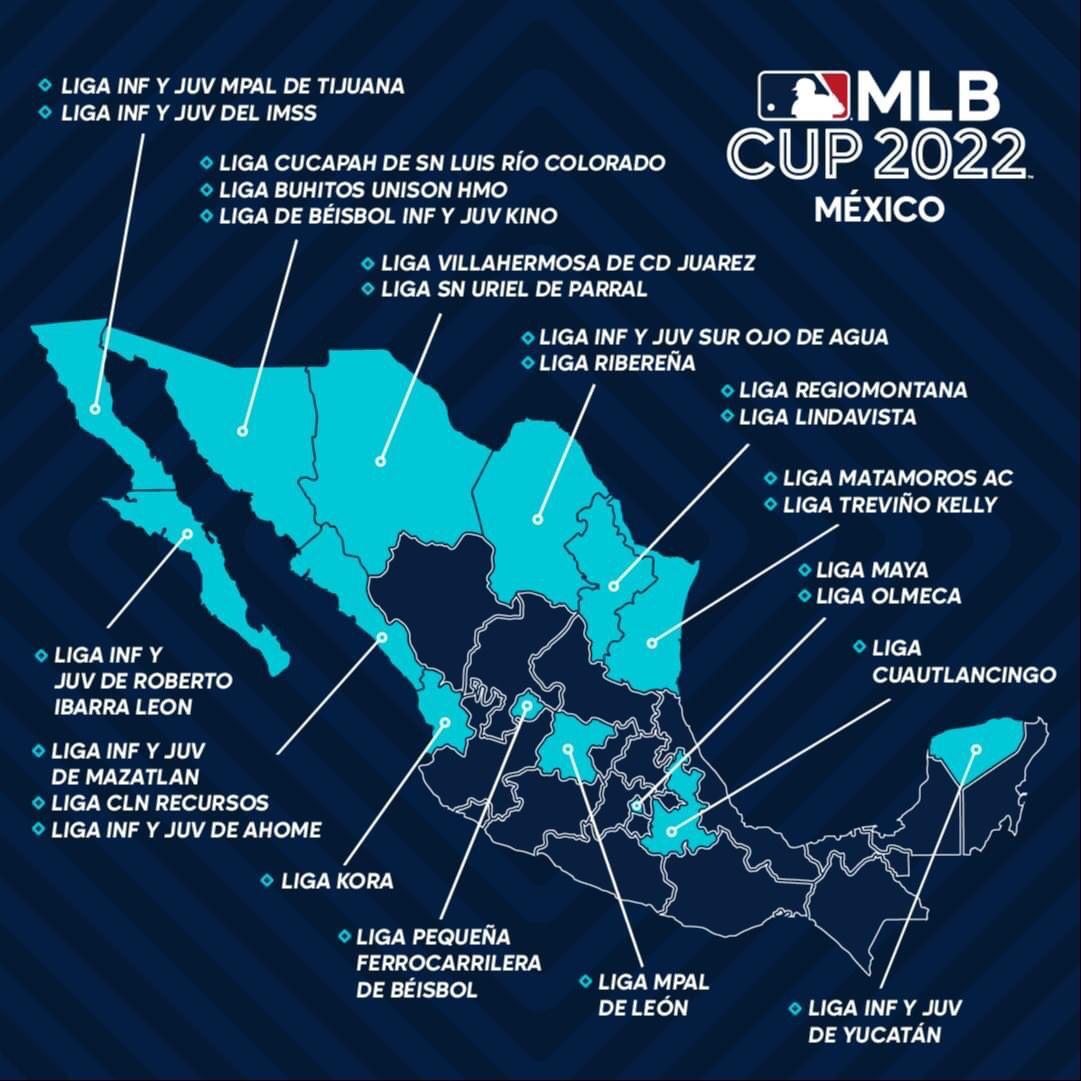 Este lunes inicia la MLB Cup 2022, Sinaloa tendrá tres equipos en acción