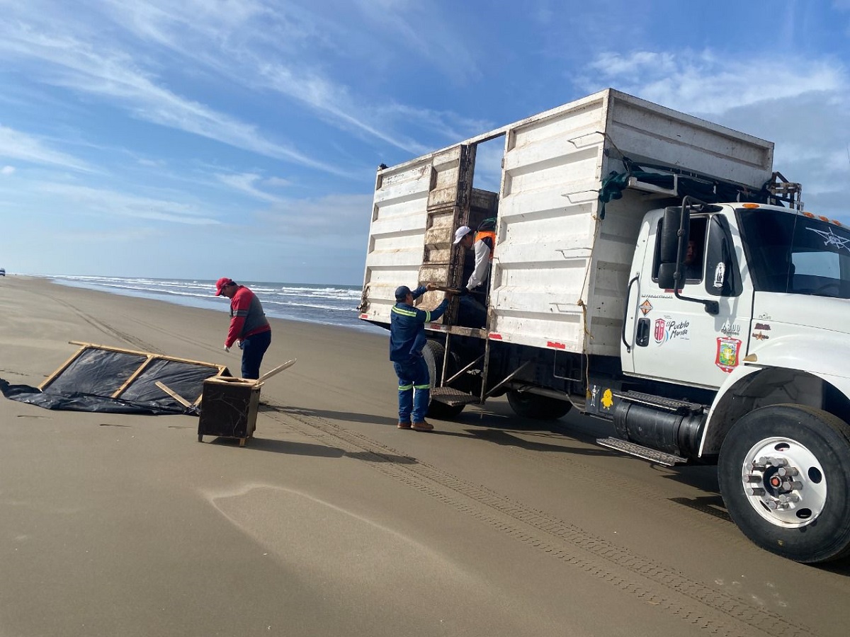 Se prepara Salvador Alvarado para apoyar con servicios públicos en la playa de Bellavista, en Guasave&nbsp;