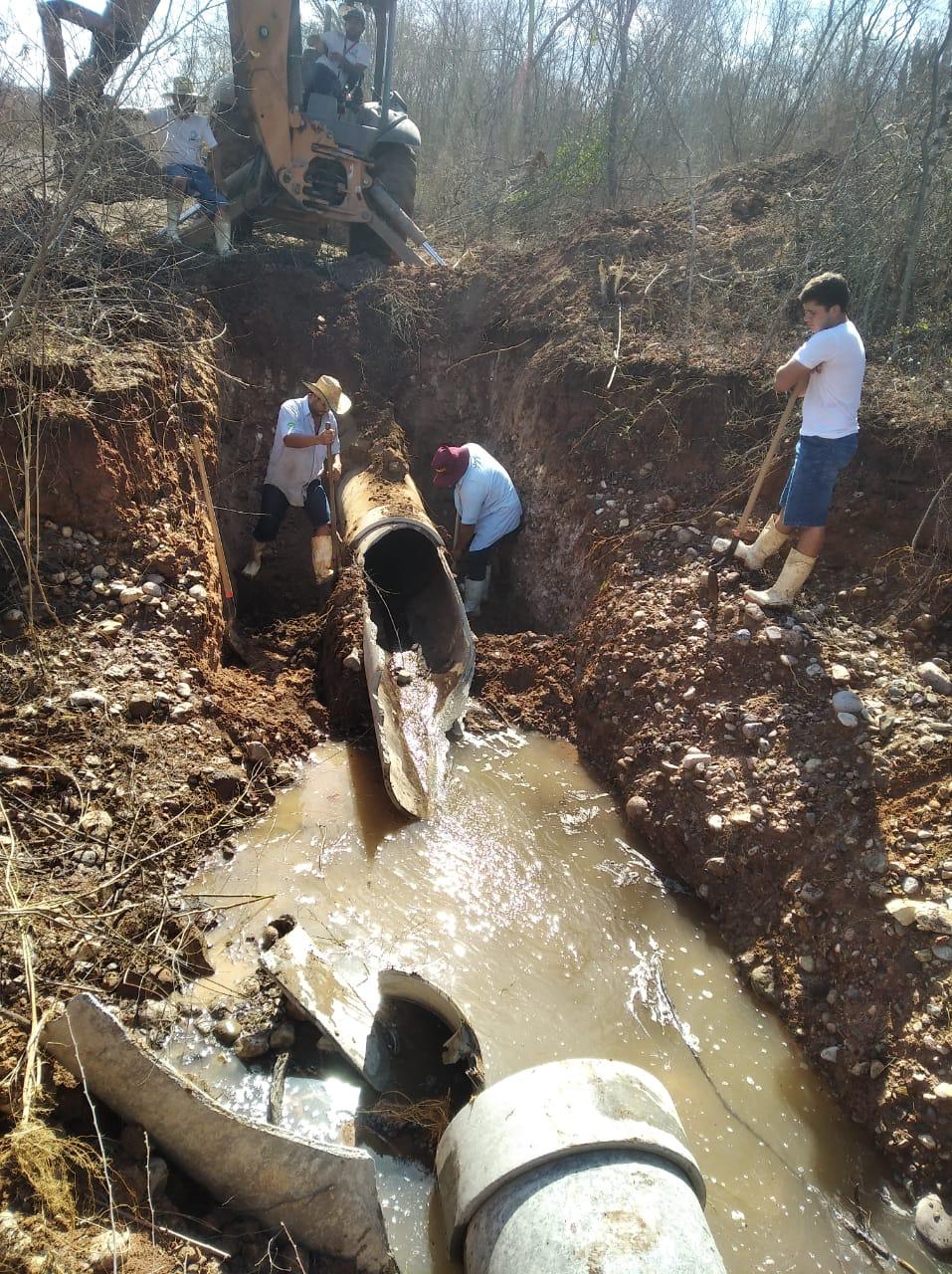 Por fuga, alrededor de 90 colonias de Culiacán se quedan sin agua potable