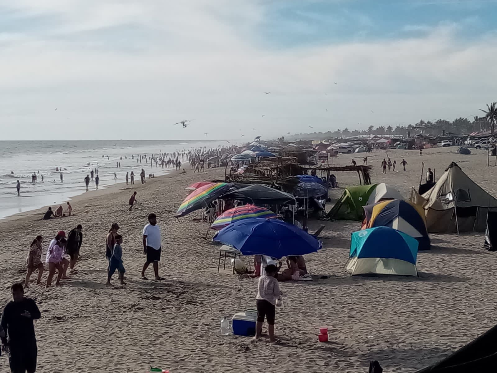 Mujer que atropelló y mató a Heydi iba como vendedora ambulante y ya había sido sacada de la playa