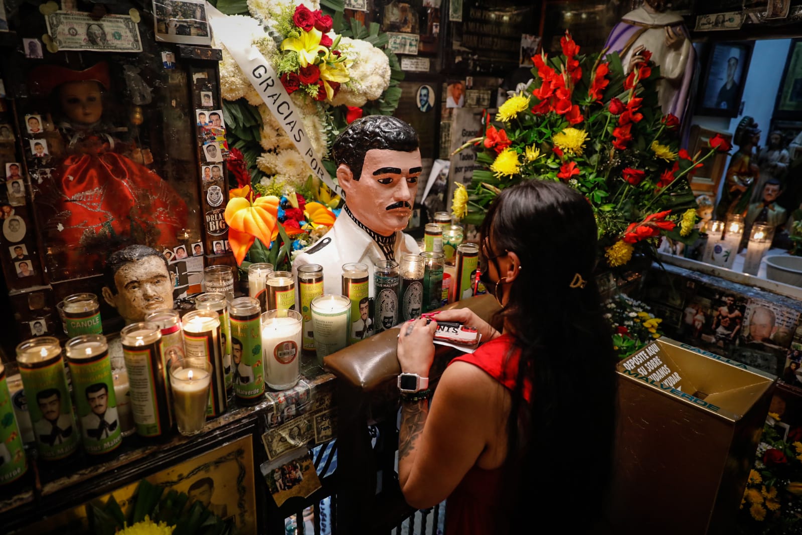 A 113 años de su muerte, creyentes festejan a Jesús Malverde ‘el bandido generoso’
