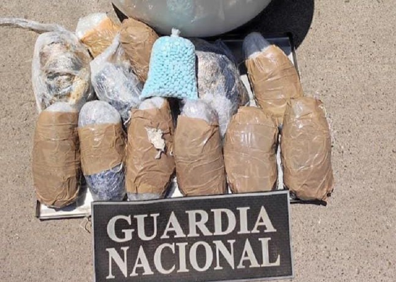 Decomisan fentanilo y cristal en la central de autobuses de Culiacán