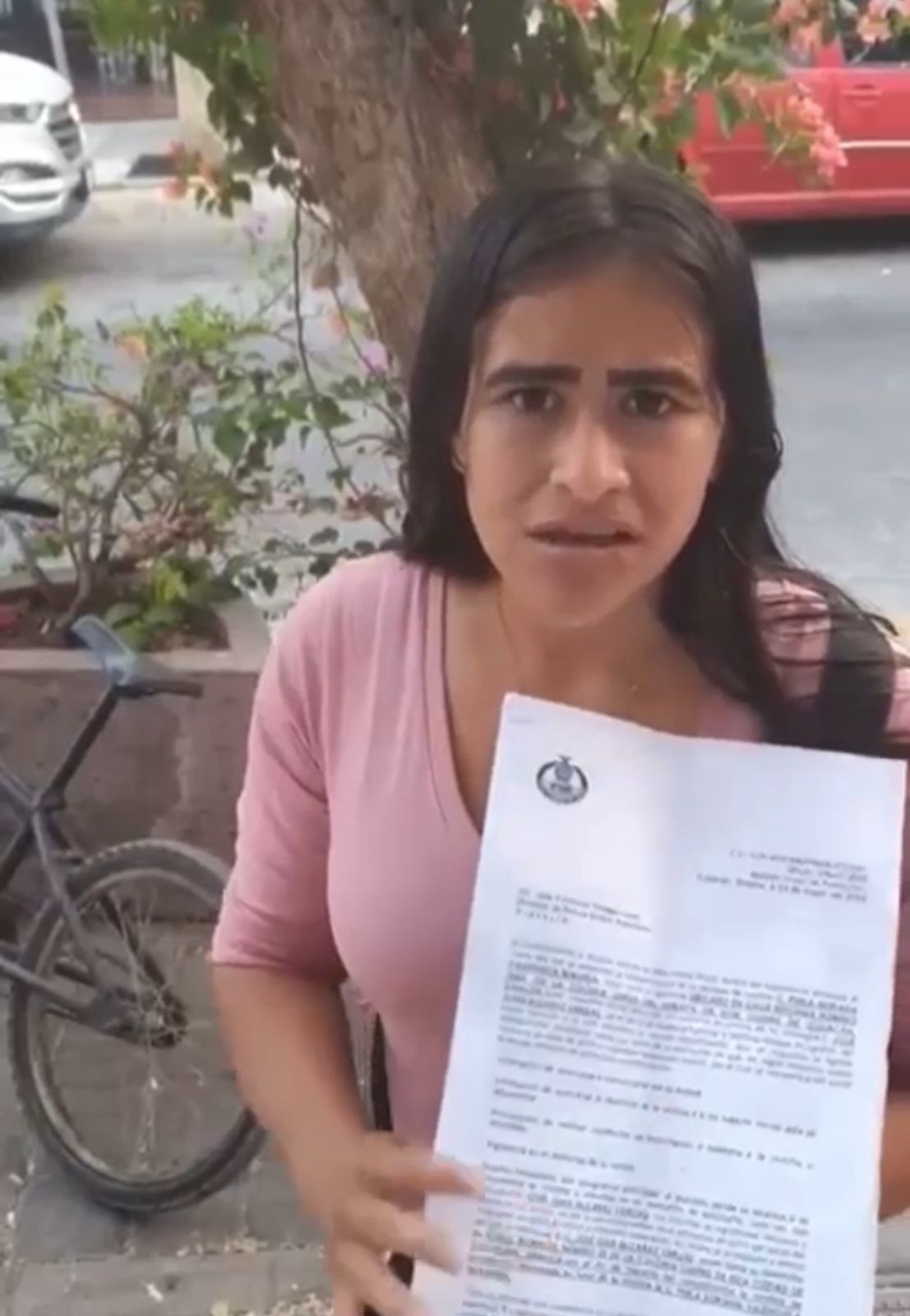 (VIDEO) “Estoy bien”: mujer agredida en Juntas del Humaya; busca a sus hijas