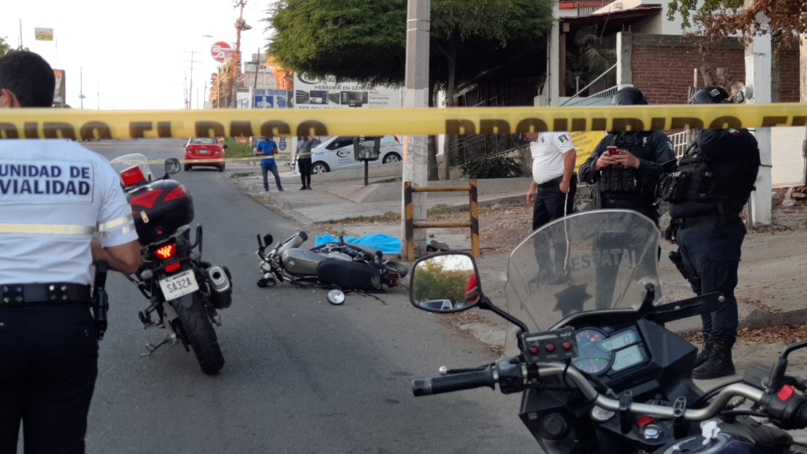 Muere motociclista tras chocar contra un poste al sur de Culiacán | Los ...