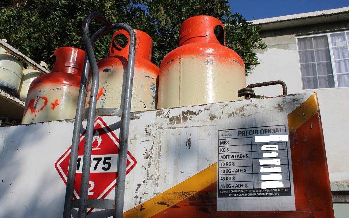 El precio del gas sube 9 pesos comparado con la semana pasada