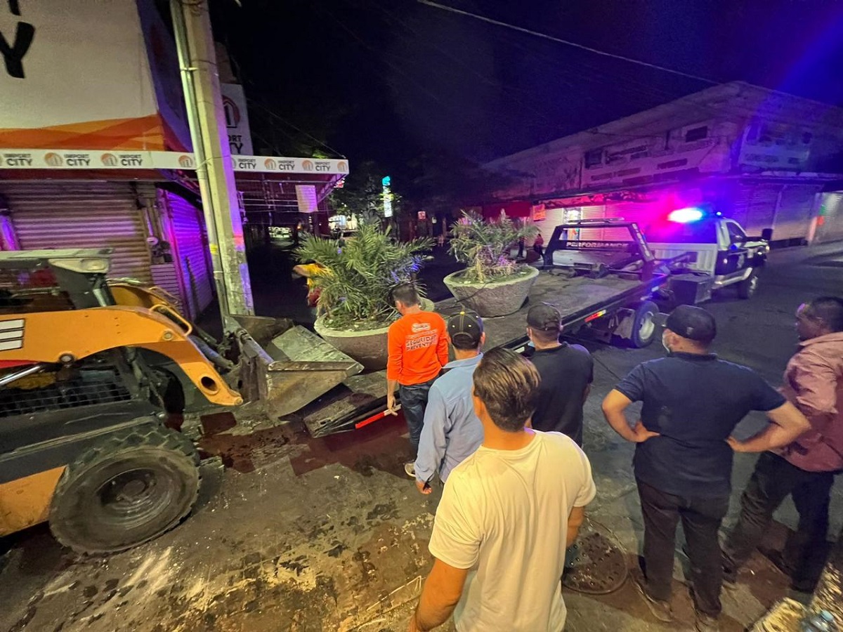 Cumple alcalde a comerciantes; liberan calles del Centro de Culiacán