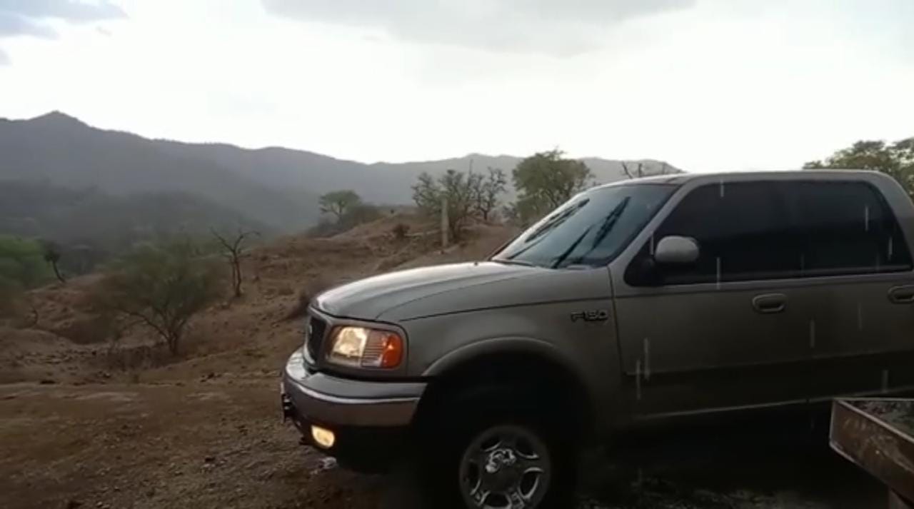 Se cumple el pronóstico, llueve en el alteño municipio de Choix