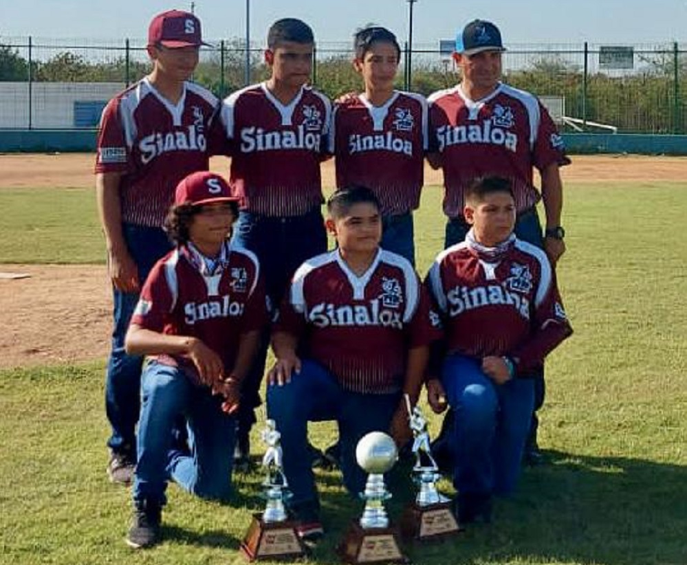 Ocho sinaloenses convocados a la pre selección para asistir al Mundial de Béisbol Sub 12, en China-Taipei