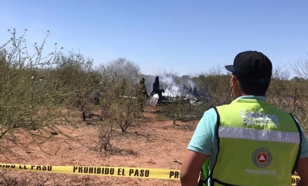 Vecino de Guamúchil muere en avionetazo registrado en Michoacán