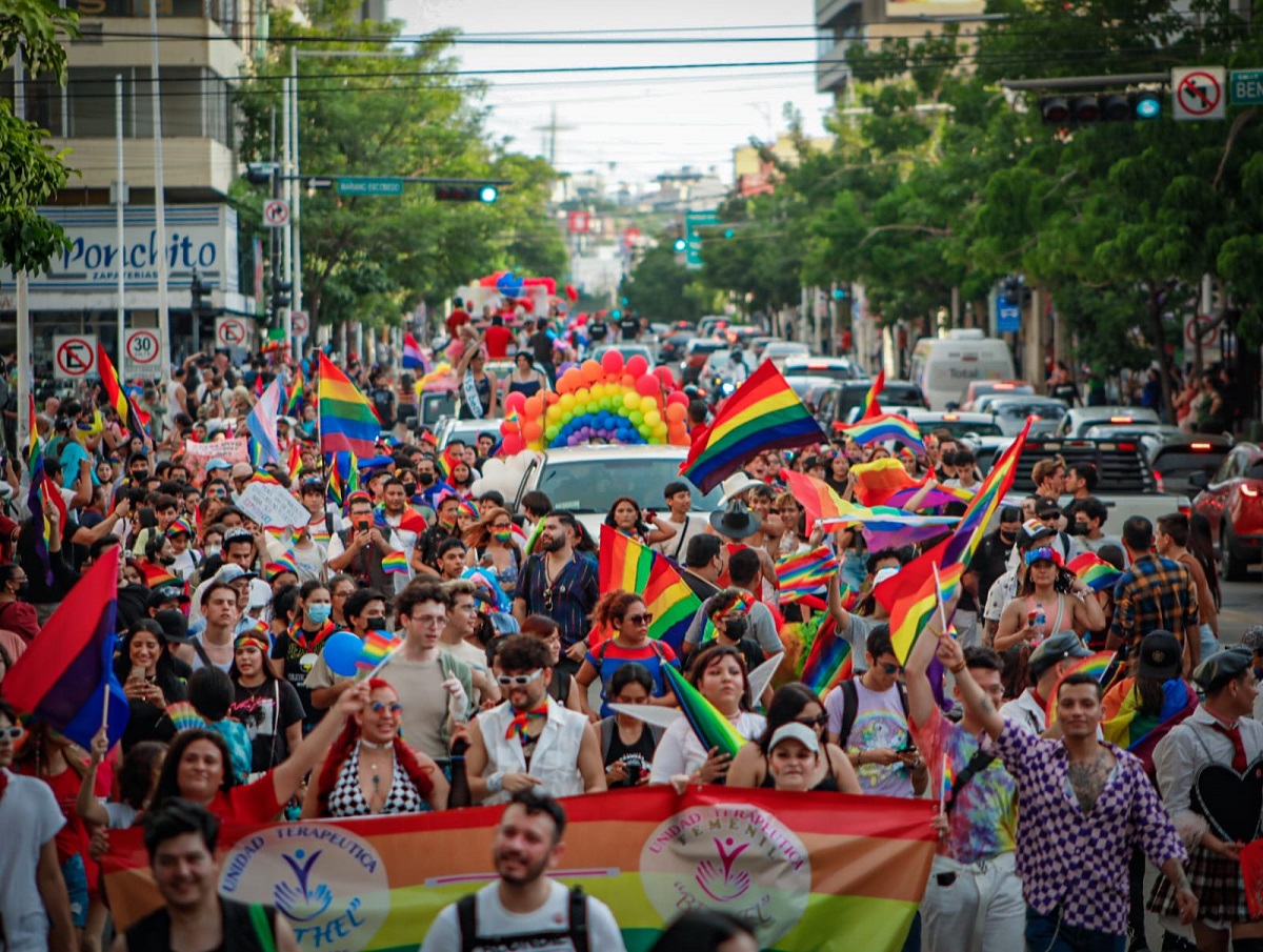 Se realiza en Culiacán la novena Marcha Histórica de la Diversidad 2022