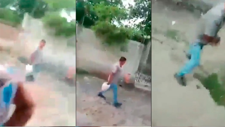 ‘Échenme agua’… queda grabado el momento cuando Margarita Ceceña fue rociada con gasolina (video)
