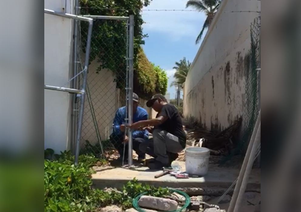 Cierran acceso a playa en Cerritos y denuncian privatización de una torre de condominios