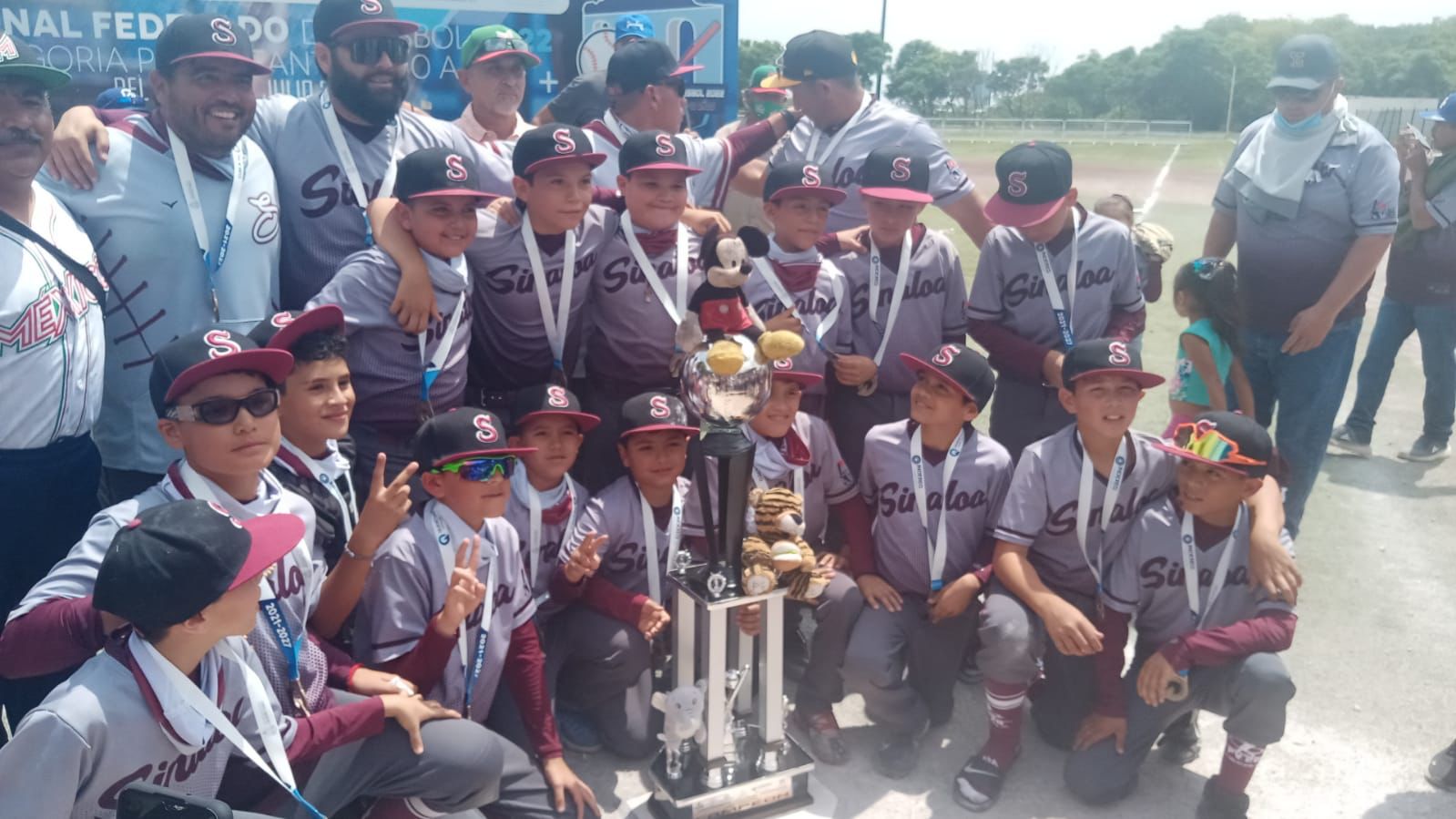 Sinaloa es Campeón Nacional de Beisbol categoría 9-10 años