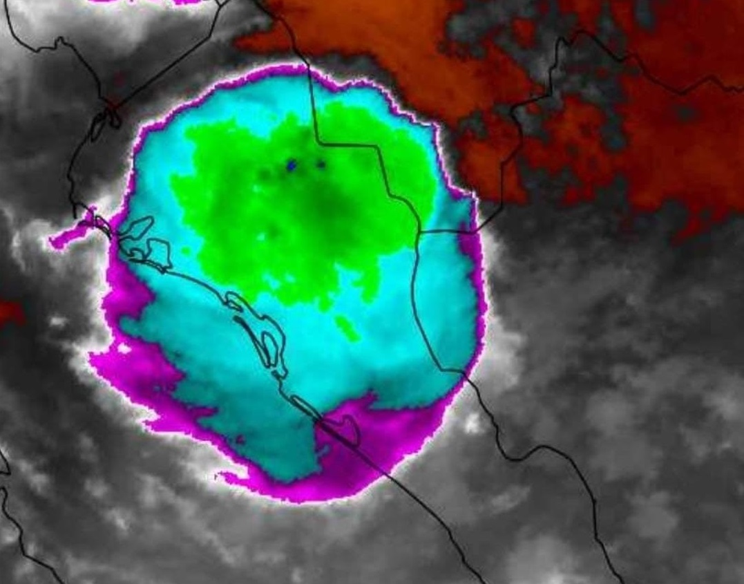 ¡Prevenidos! Alertan sobre tormenta de formación rápida en el norte de Sinaloa