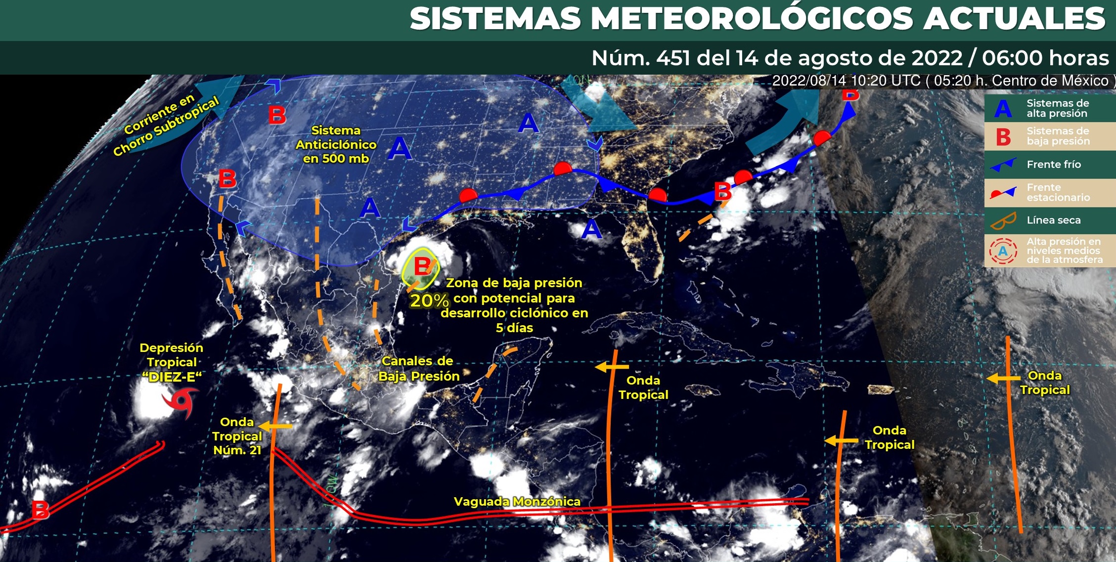 Lluvias puntuales intensas con descargas eléctricas y caída de granizo en zonas de Sinaloa, Nayarit, Nuevo León y Tamaulipas