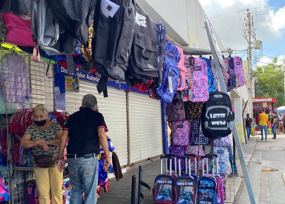 Comercios del Centro de Culiacán esperan repunte de hasta el 70 por ciento por el regreso a clases