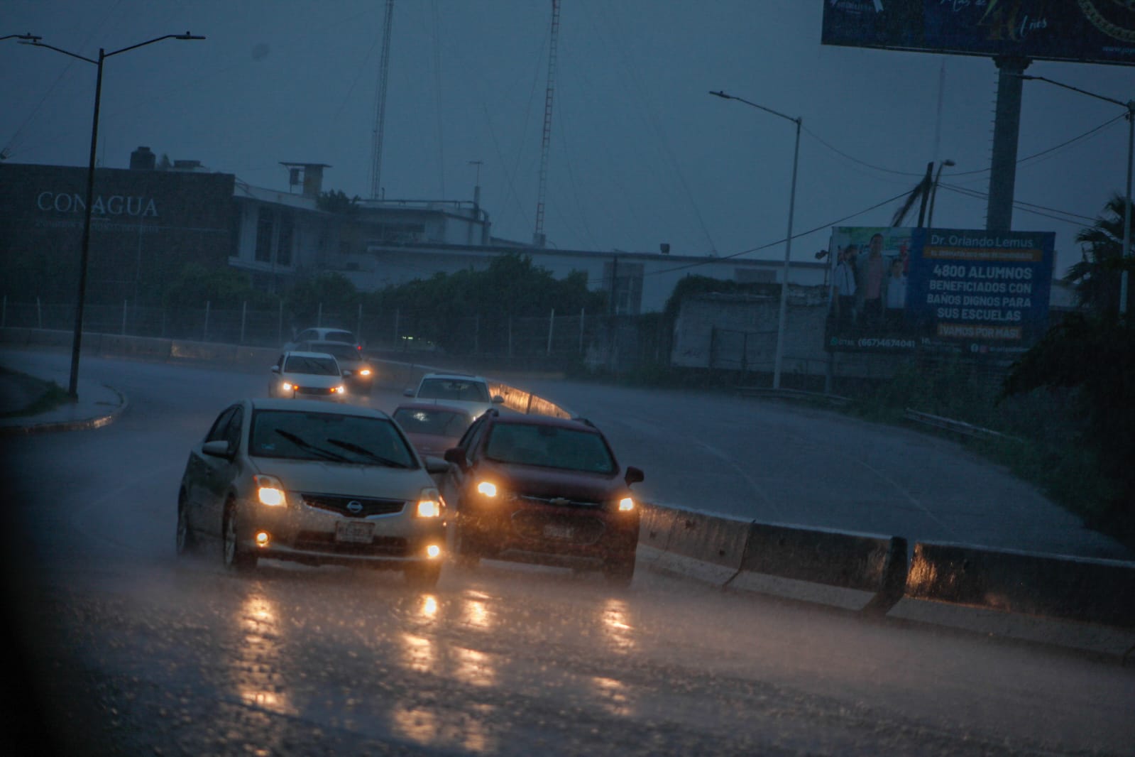 Tras intensas lluvias en Culiacán, se presentan diversas afectaciones en plantas potabilizadoras