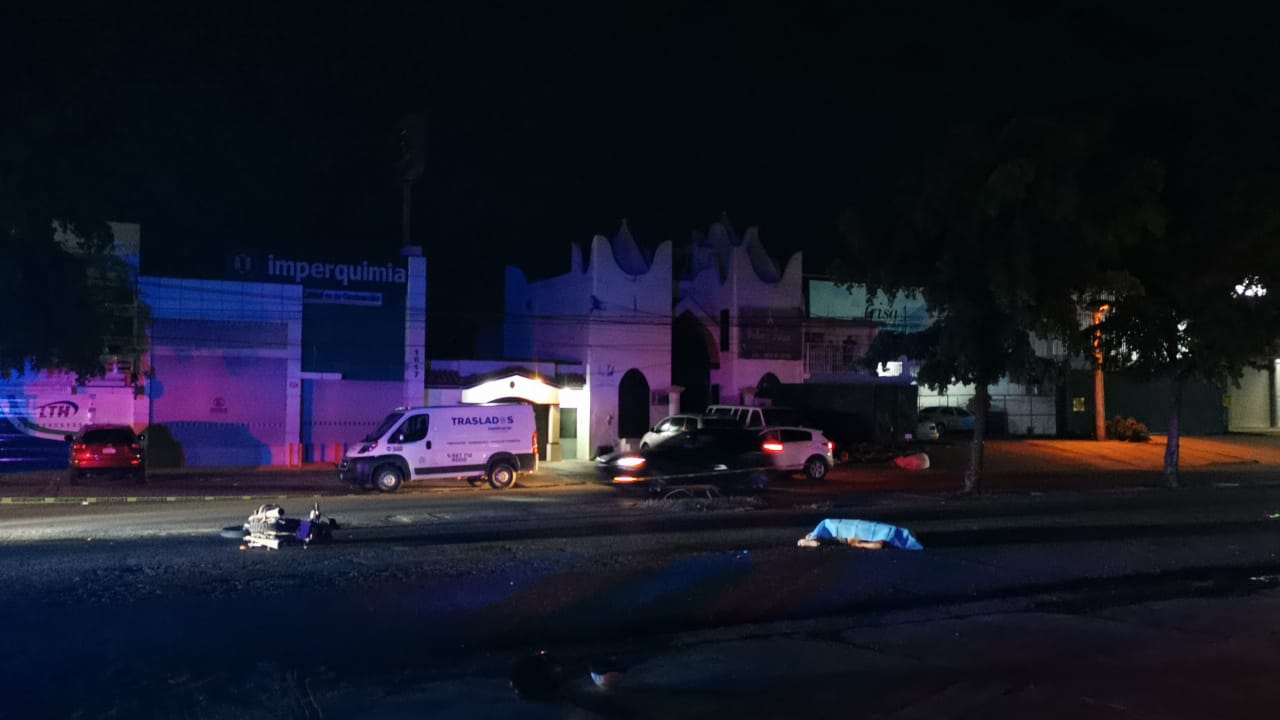 Muere motociclista durante accidente de tránsito en Culiacán