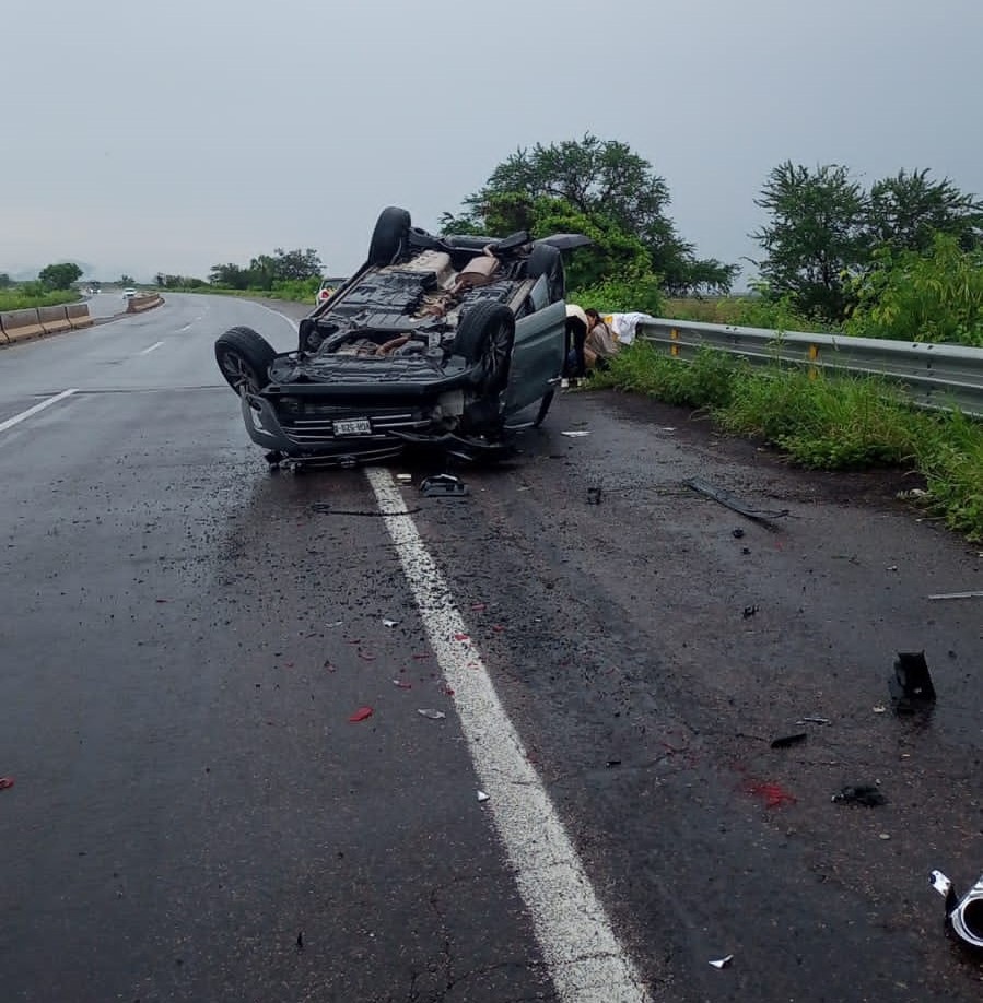 Dos fracturas y heridas en el cuero cabelludo, fue lo que sufrió el subsecretario de Economía, Omar Gil, en accidente