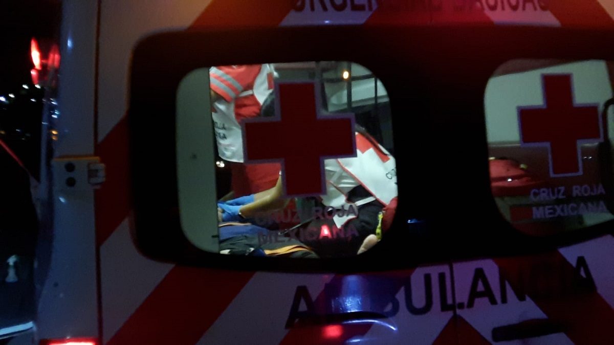 Motociclista herido tras chocar en sector Chulavista, en Culiacán