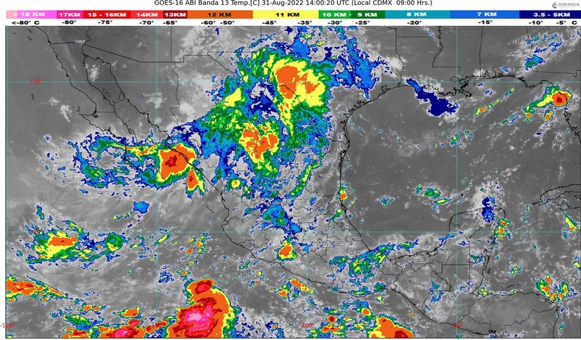 Lluvias no darán tregua a Sinaloa, informa el Sistema Meteorológico Nacional