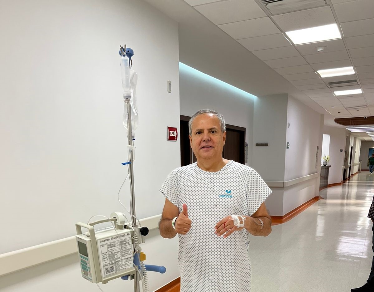 “Fue un gran éxito, ya ando caminando”: Gerardo Vargas tras ser operado