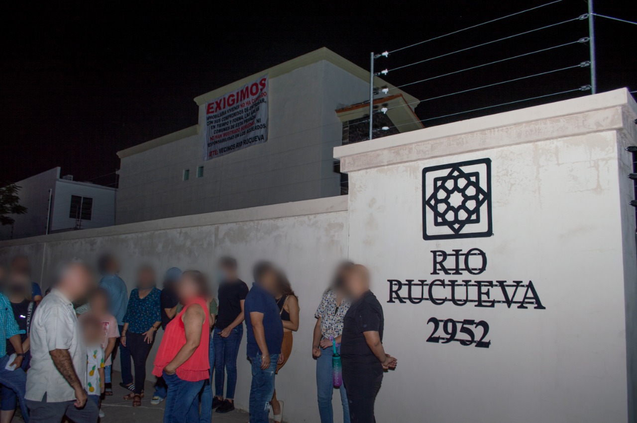Que nos entreguen lo que compramos, es lo que pedimos: vecinos de Río Rucueva en Culiacán