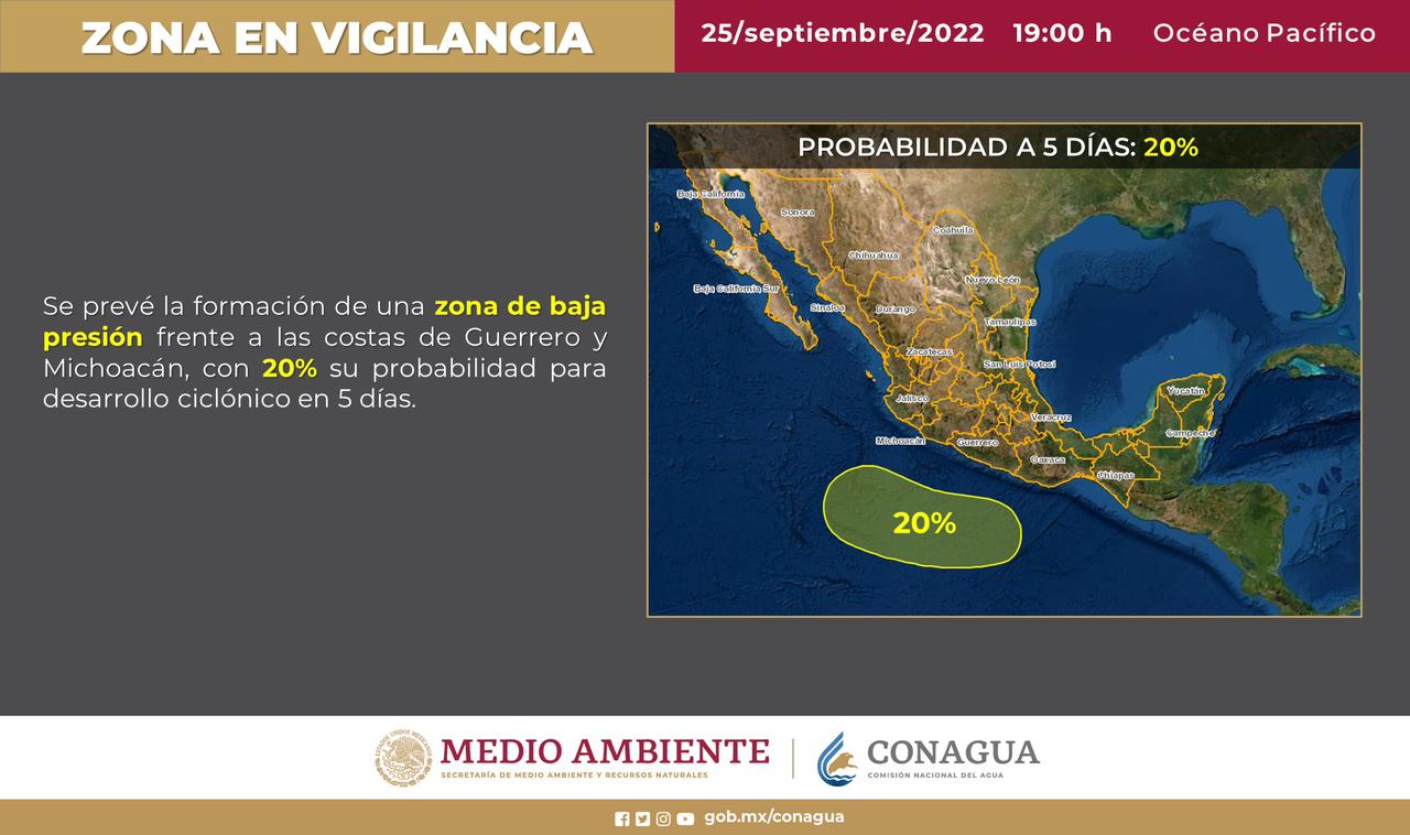 ¡Atentos a Orlene! Es el siguiente huracán que podría formarse en 5 días en el Pacífico