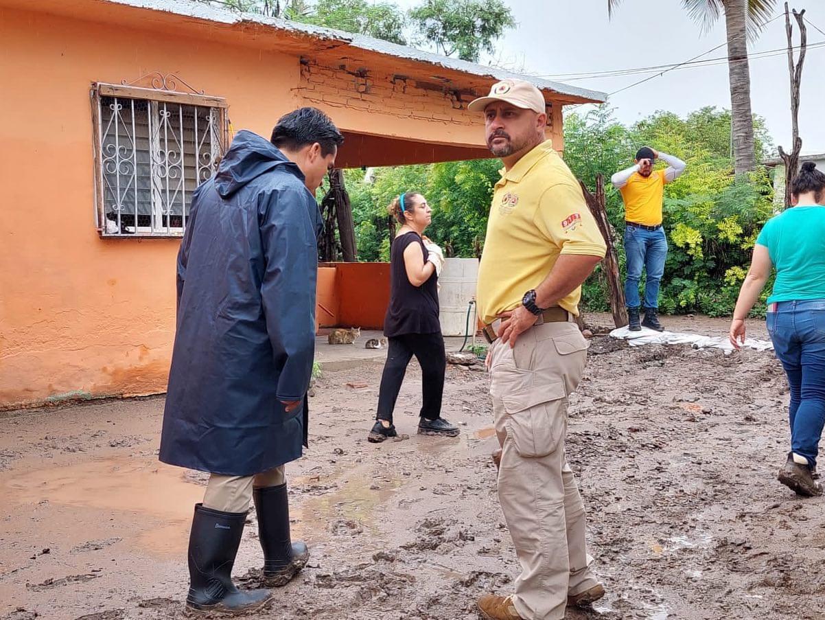 Evacuan PC a 48 familias afectadas en ‘La Flor’; seguirán las lluvias, aseguran