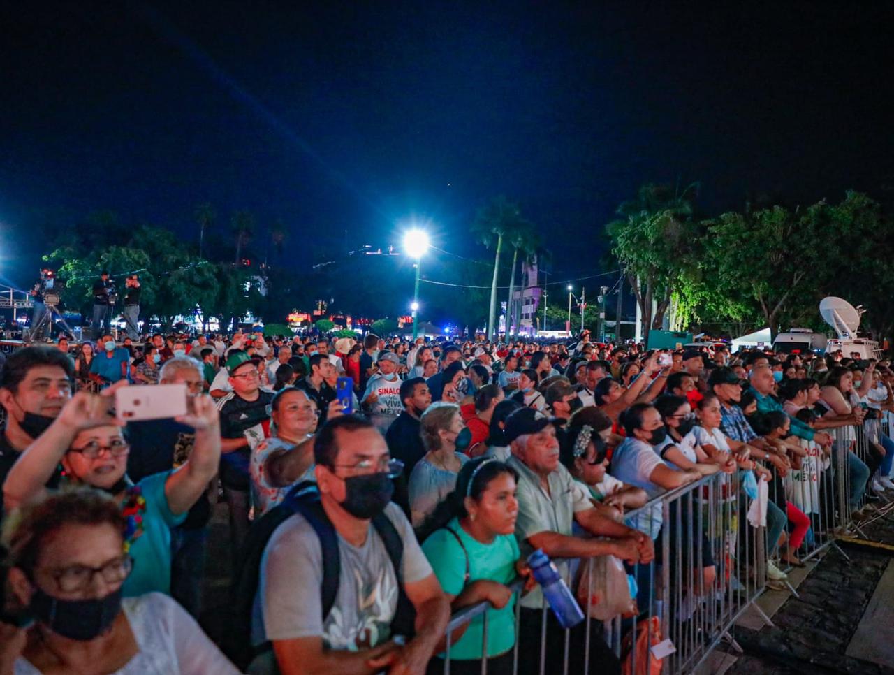 Culiacán | 17 mil asistentes y casi 100 atenciones médicas se dieron en el Grito de Independencia: PC