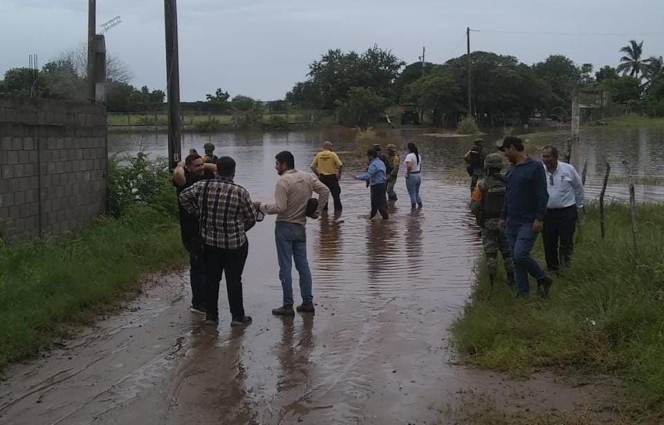 Evacuan a 20 familias en Navolato y en Sinaloa ya suman 200 afectadas; lloverá hasta el sábado: PC