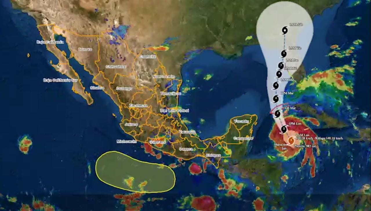 Prevenidos ante posible depresión tropical en el pacífico y su trayectoria: Eloy Ruíz