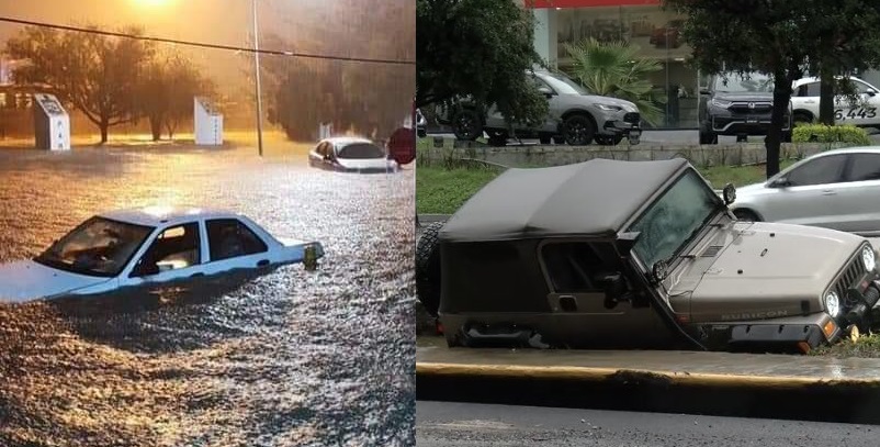 Al menos 4 decesos, 2 desaparecidos y la aparición de cocodrilos, dejan lluvias en NL, tras sequía extrema