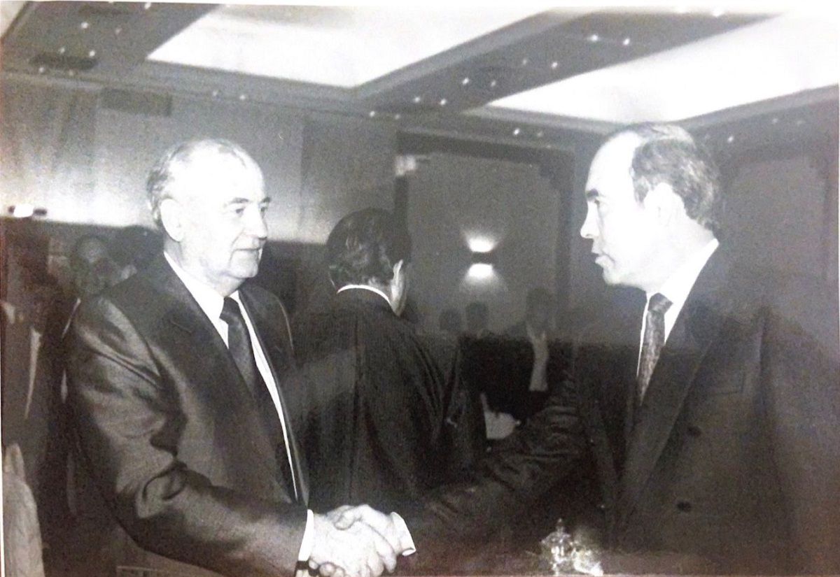 El día en que un sinaloense recibió a Gorbachov