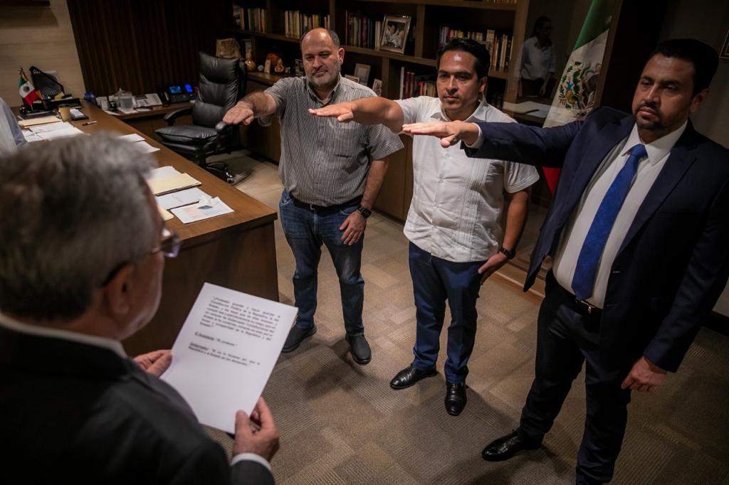 Rocha hace cambios en SATES, Protección Civil y Registro Público de la Propiedad