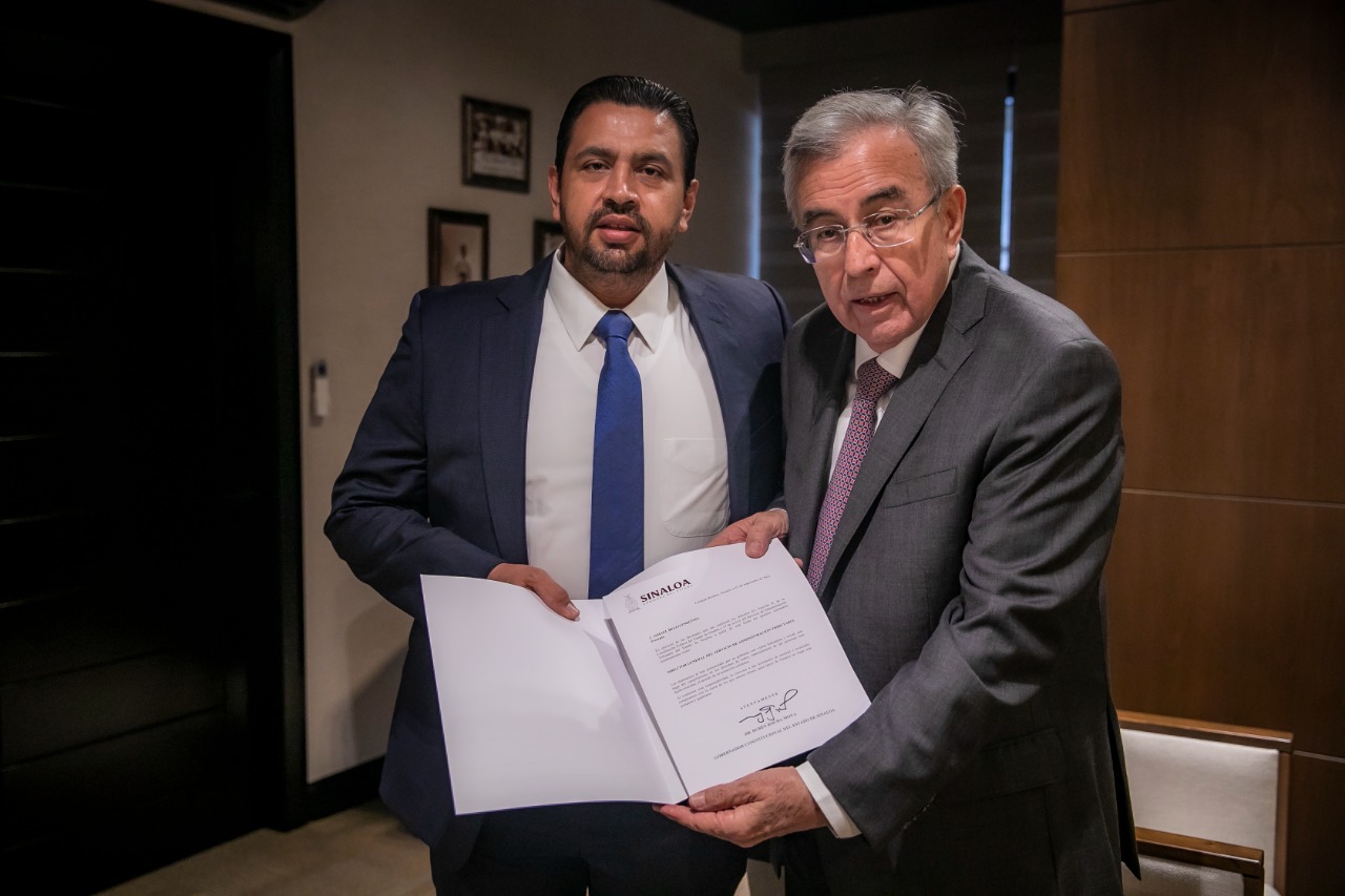 No quiero terrorismo fiscal en el SATES: Rubén Rocha Moya tras cambio de titular
